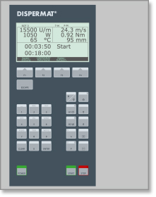 The DISPERMAT® dissolver is fitted with the C - technology