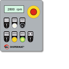 The DISPERMAT® dissolver is fitted with the CV - technology