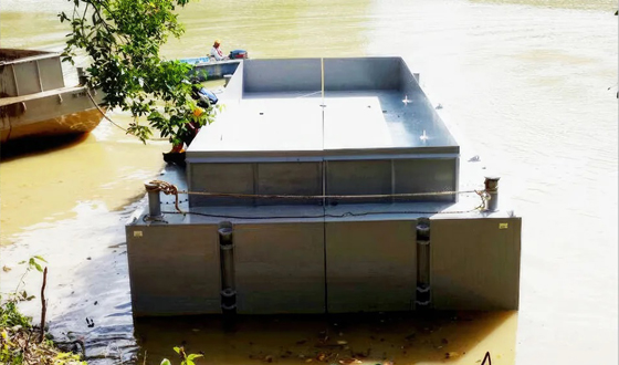 Sectional Barges & Floating Platforms